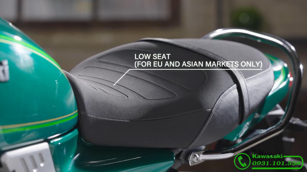 chi tiết  linh kiện Kwasaki Z650RS 2023 mới chính hãng ,màu xanh