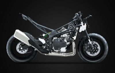 Kawasaki ZX4RR KRT Edition 2023, Động Cơ 4 Xi Lanh Thẳng Hàng