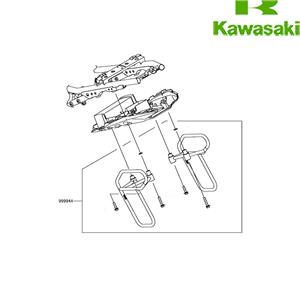 KIT-ACCESSORY,PANNIER BRACKET Z - Z650