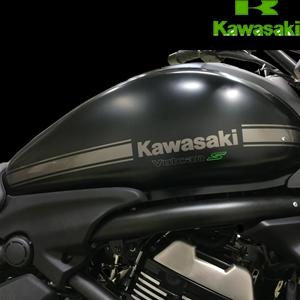 KIT-ACCESSORY,TANK DECAL,BLK Vulcan S - Model Year 2015