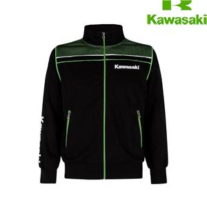 SPORTS SWEATSHIRT (Black / Lime Green)