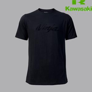 T-SHIRT NINJA FLOCKING BLK