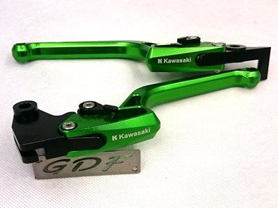 Tay côn thắng 6 số Kawasaki màu xanh lá