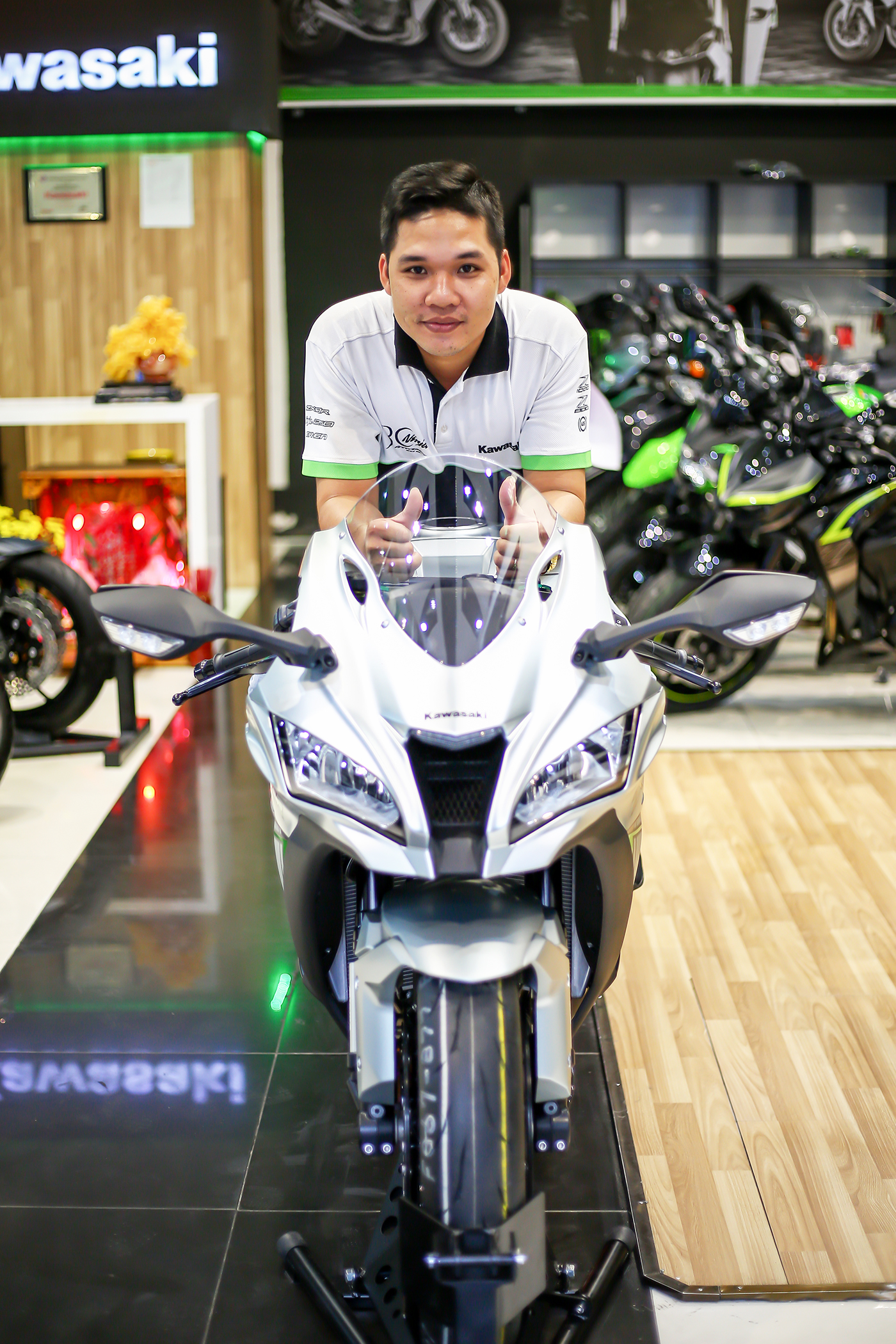 Showroom Kawasaki Motorrock Quận 1 HCM