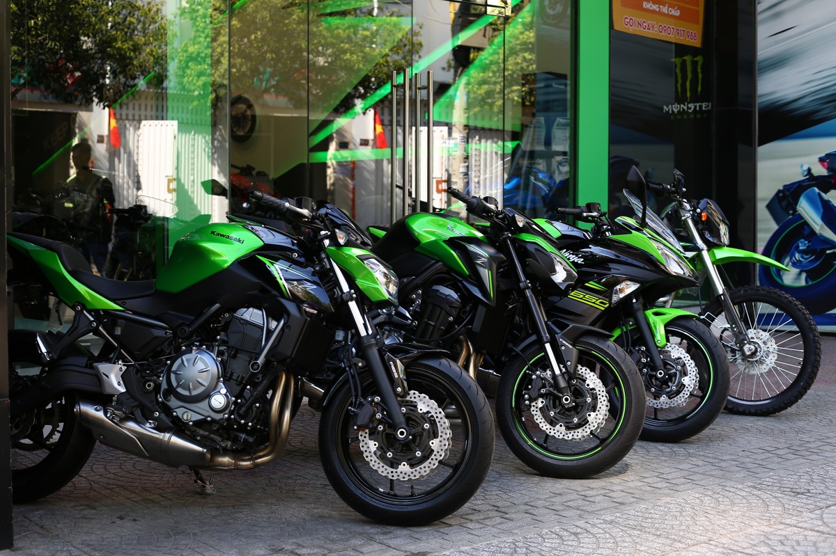 Showroom Kawasaki Motorrock Quận 1 HCM