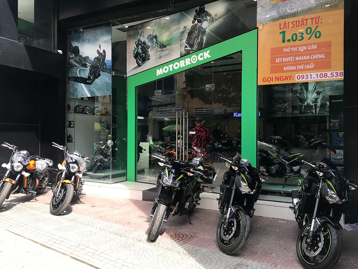 Showroom kawasaki Motorrock